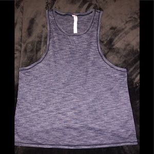 Lululemon Tank heather navy excellent condition size 10